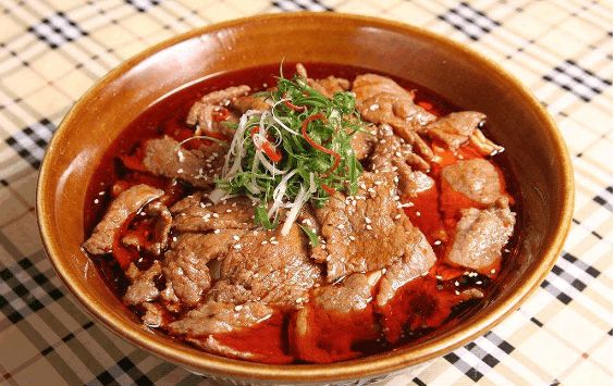  中餐菜谱之水煮牛肉