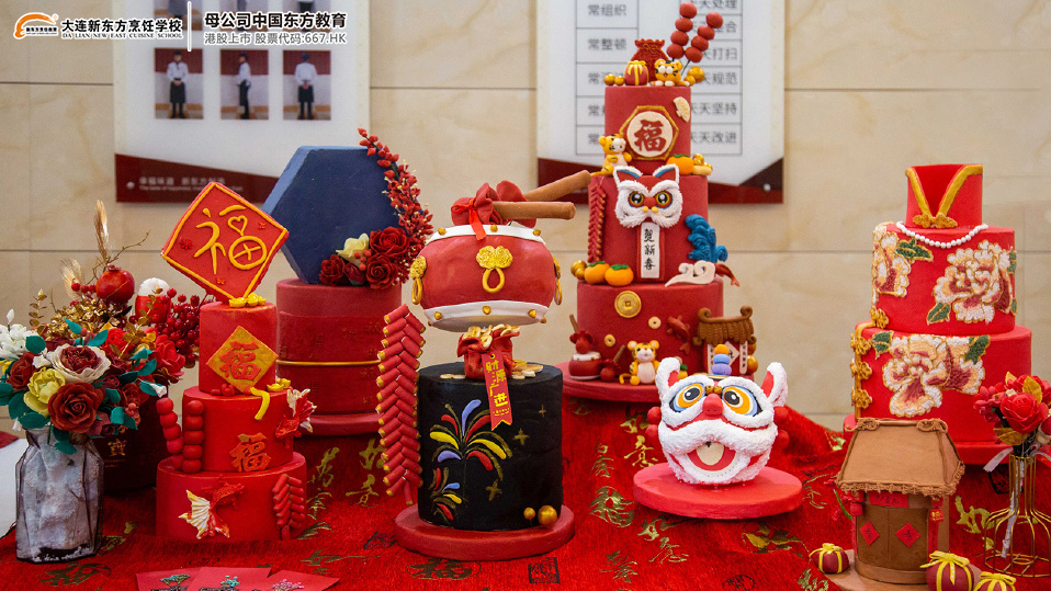 大连新东方翻糖作品成果展！